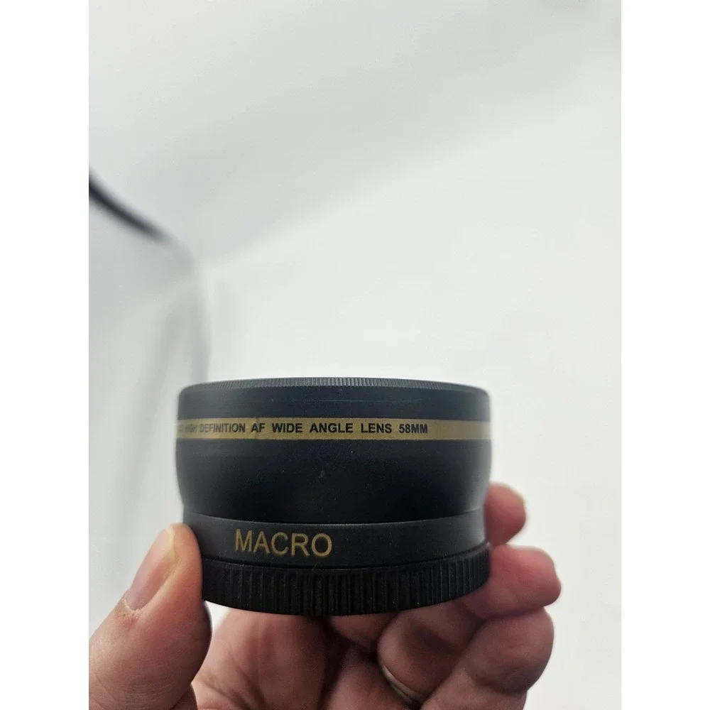 XIT Pro Series 0.43x Wide Angle Macro Lens 58mm High Definition AF